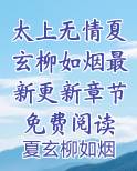 太上无情夏玄柳如烟最新更新章节免费阅读原著小说